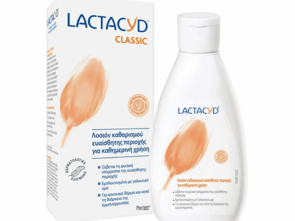 Lactacyd Intimate Washing Lotion Καθημερινή Προστασία & Φροντίδα για την Ευαίσθητη Περιοχή, 300ml