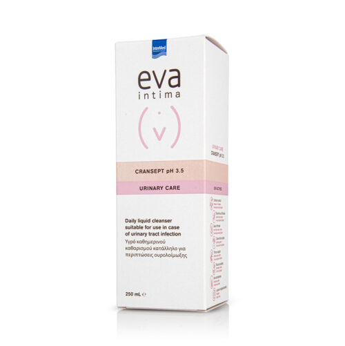 InterMed Eva Intima Wash Cransept Καθημερινός Καθαρισμός Γυναικείας Ευαίσθητης Περιοχής 250ml