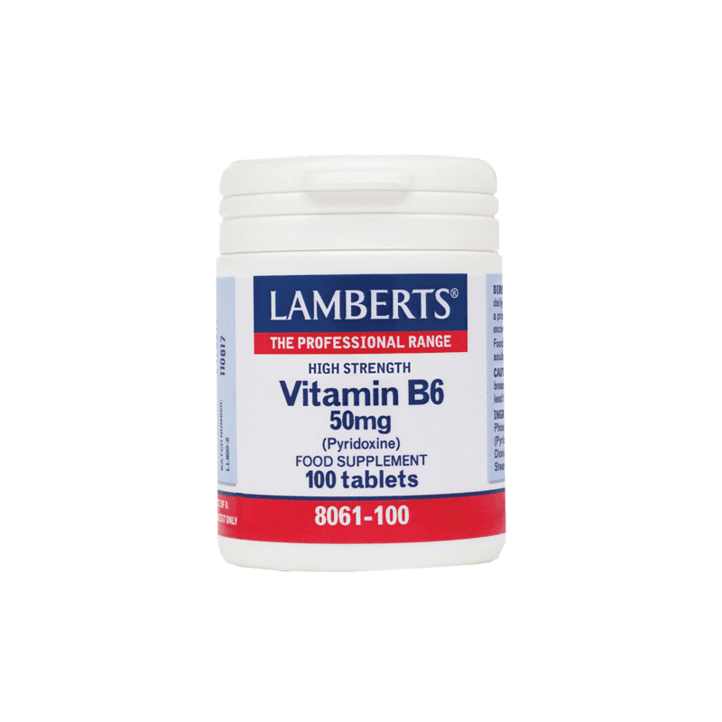 Lamberts Vitamin B6 50mg 100tabs