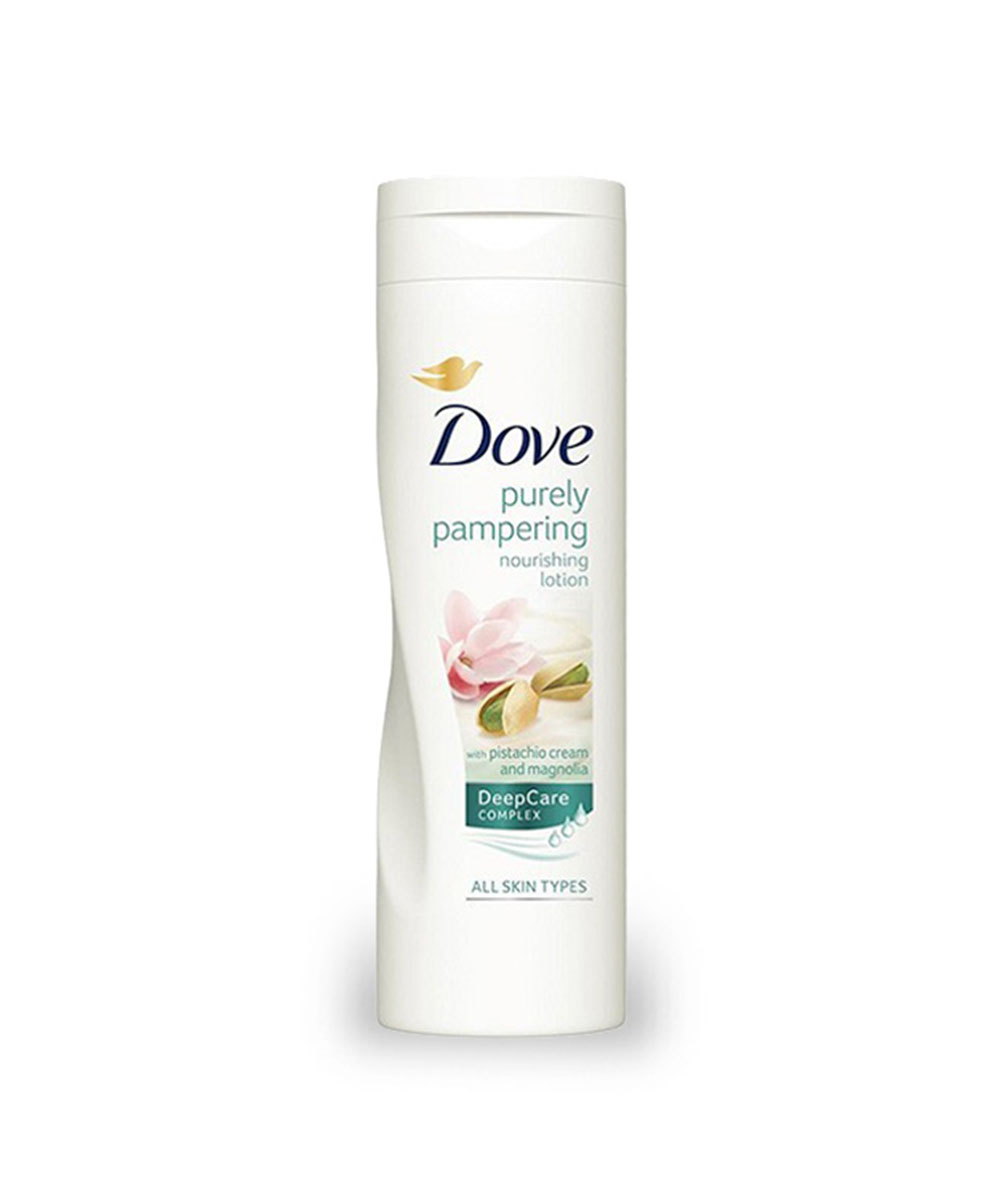 Dove Purely Pampering Pistachio Cream and Magnolia Nourishing Lotion 250ml