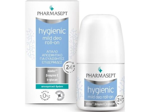 Pharmasept Hygienic Mild Deo 24h Roll-On Αποσμητικό για Ευαίσθητες Επιδερμίδες 50ml