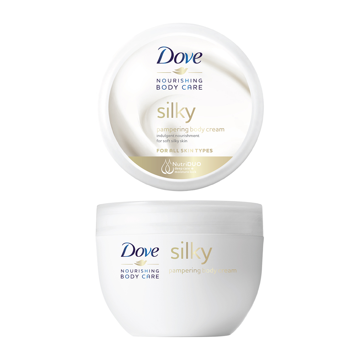 Dove Κρέμα Σώματος Silky Nourishment, 300ml