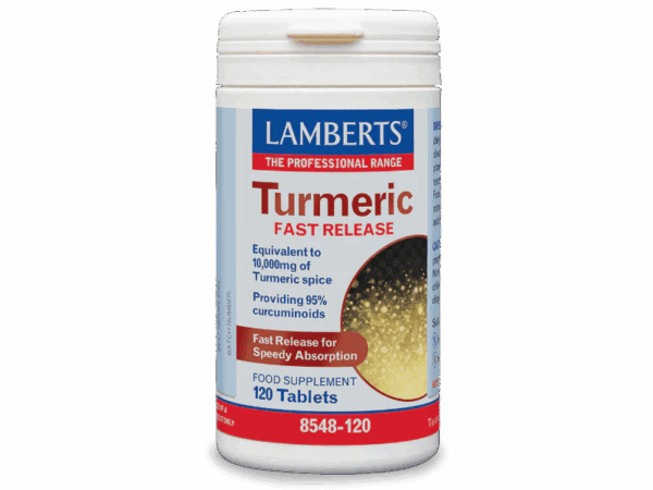 Lamberts Turmeric Fast Release 200mg 120 tabs