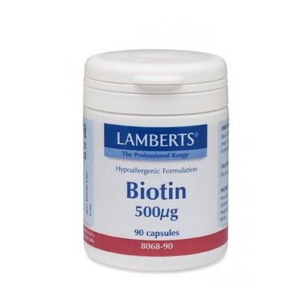 Lamberts Biotin 500mcg 90caps