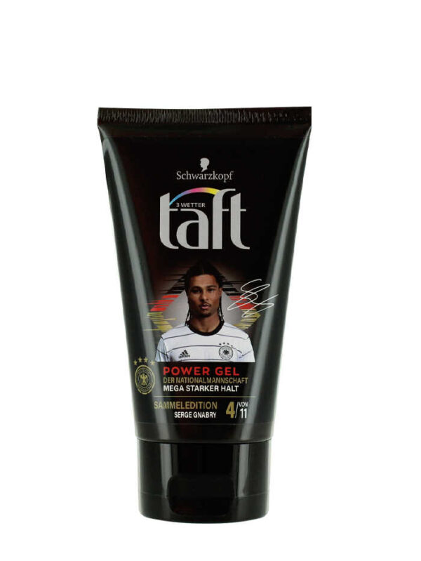 Schwarzkopf Taft Power Gel Mega Strong Hold 4 Serge Gnabry Collective Edition National Team 150ml