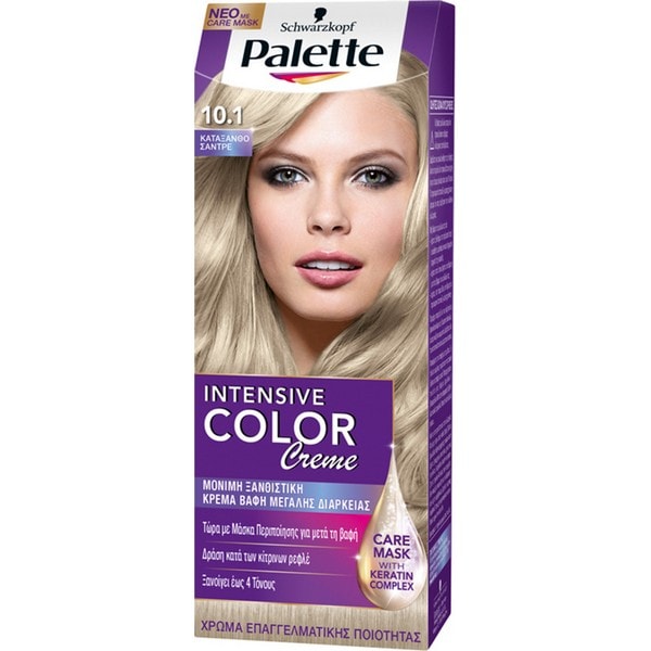 Schwarzkopf Palette Intensive Color Creme 10.1 Κατάξανθο Σαντρέ 50ml