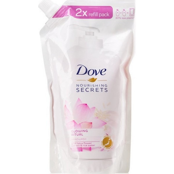 Dove Nourishing Refill Ritual Lotus Flower Extract & Rice Water Handwash 500ml - Image 2