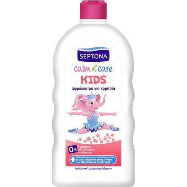 Septona Calm N Care Kids Αφρόλουτρο για Κορίτσια 750ml