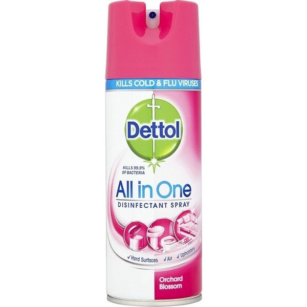 Dettol All In One Orchard Blossom Απολυμαντικό Spray 400ml - Image 2