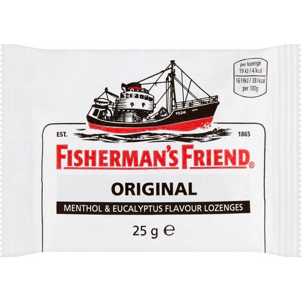 Fisherman's Friend Original Extra Strong Μέντα & Ευκάλυπτος για το Βήχα & τον Ερεθισμένο Λαιμό 25gr - Image 2