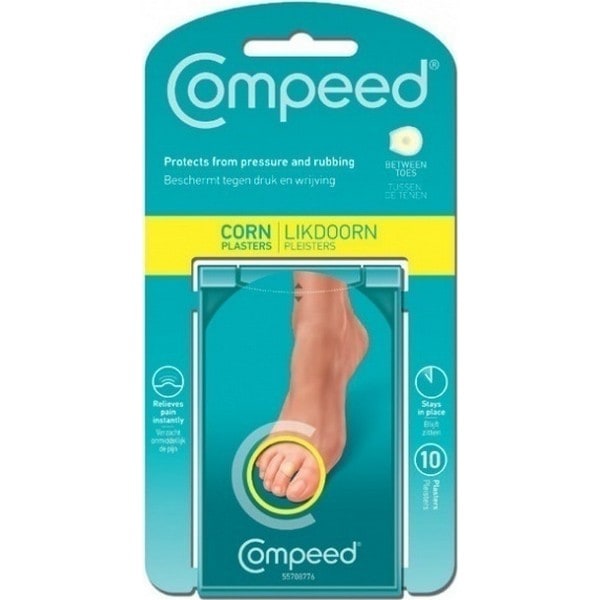 Compeed Επιθέματα Για Κάλους Ανάμεσα Στα Δάχτυλα Του Ποδιού 10τμχ