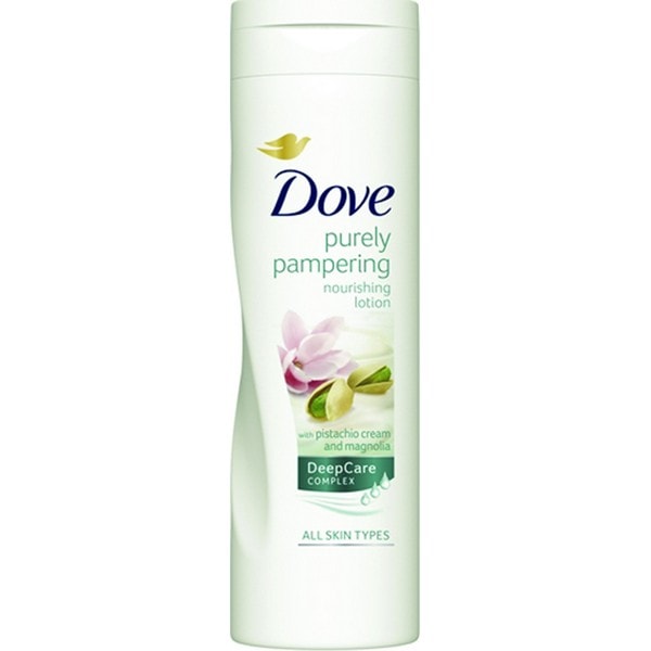Dove Purely Pampering Pistachio Cream and Magnolia Nourishing Lotion 250ml