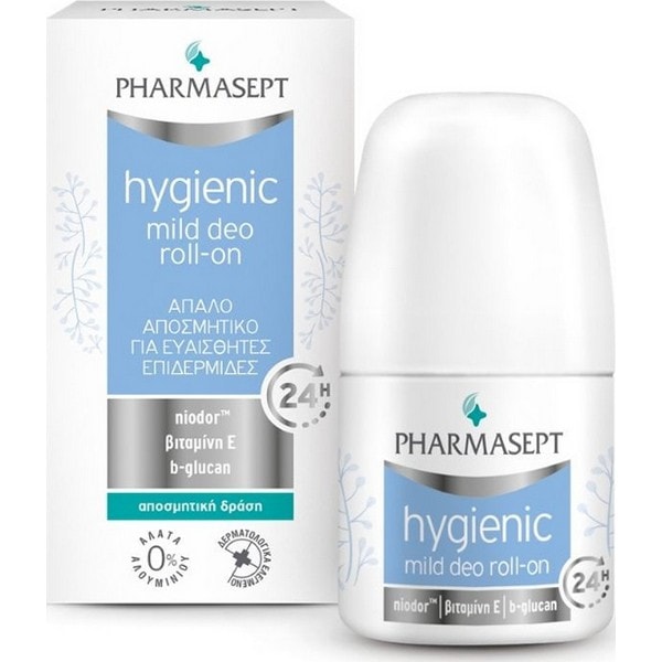Pharmasept Hygienic Mild Deo 24h Roll-On Αποσμητικό για Ευαίσθητες Επιδερμίδες 50ml