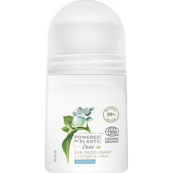 Dove Powered By Plants 24h Deodorant Eucalyptus Roll-On 50ml