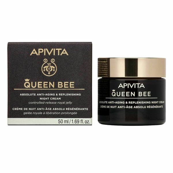 Apivita Queen Bee Κρέμα Νυκτός Απόλυτης Αντιγήρανσης & Αναγέννησης 50ml