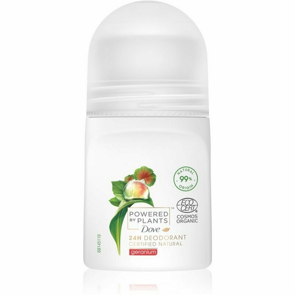Dove Powered By Plants 24h Deodorant Geranium Roll-On 50ml