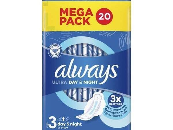 Always Ultra Day & Night Size 3  20 τμχ.