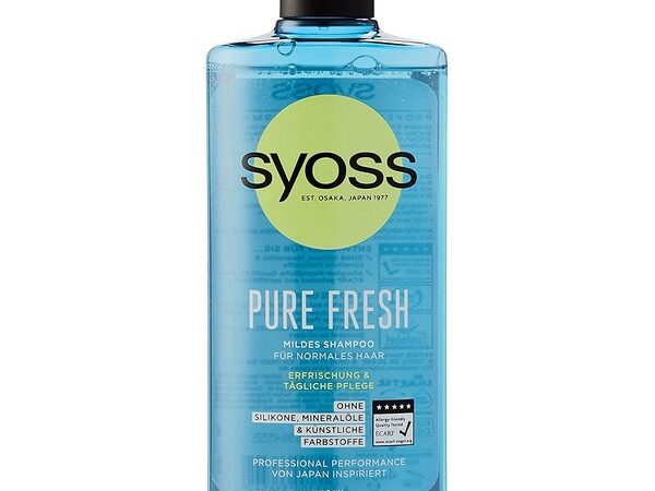 Syoss Pure Fresh Shampoo 440ml