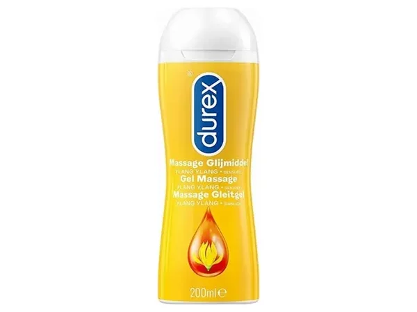 Durex 2in1 Massage Lube Ylang Ylang intimate massage and lubricating gel 200 ml Exp date 9.24