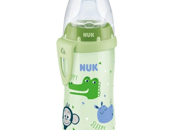Nuk Παγουράκι Active Cup 12m+ Πράσινο Κροκόδειλος 300ml