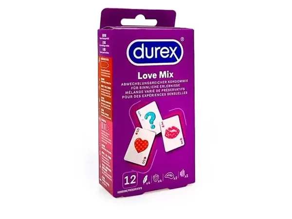 Durex Love Mix Προφυλακτικά 12τεμ