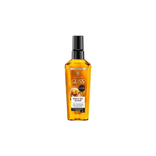 Schwarzkopf Gliss Daily Oil Elixir Έλαιο Μαλλιών, 75ml