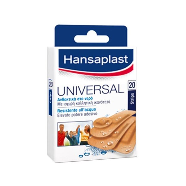 Hansaplast Universal Water Resistant 20 Επιθέματα 4 Μεγεθών