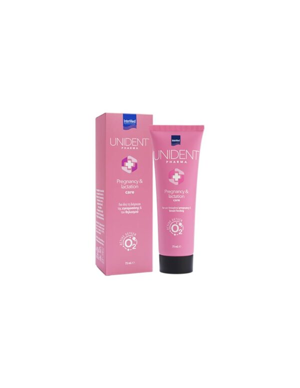 InterMed Unident Pharma Pregnancy Lactation Care Οδοντόκρεμα Εγκυμοσύνης 75ml