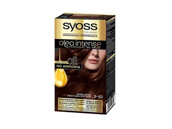 Syoss Oleo Intense 3-82 Ακαζού Μαονί