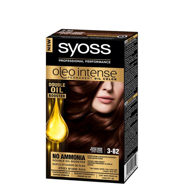 Syoss Oleo Intense 3-82 Ακαζού Μαονί - Image 2