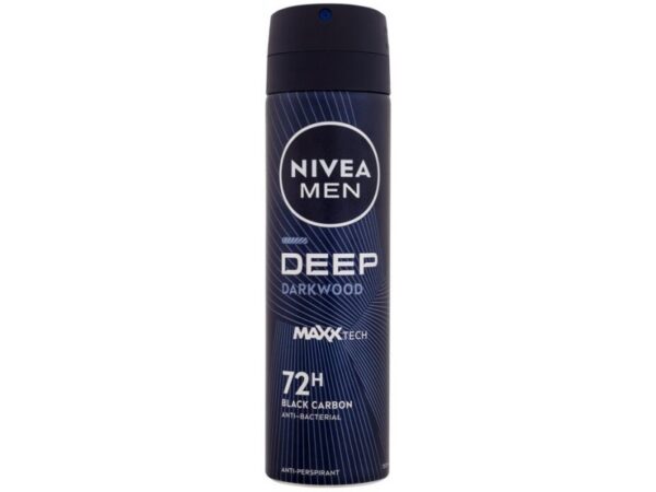 Nivea Men Deep Darkwood 72h Ανδρικό Αποσμητικό Spray 48h 150ml