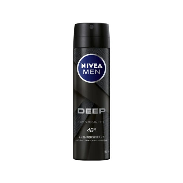 Nivea Men Deep Darkwood 72h Ανδρικό Αποσμητικό Spray 48h 150ml