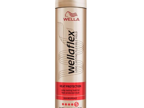 Wellaflex Λακ Μαλλιών Extra Strong (5) Heat Creations 250ml
