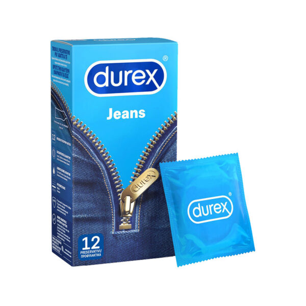 Durex Jeans Προφυλακτικά με Λιπαντικό 12τμχ