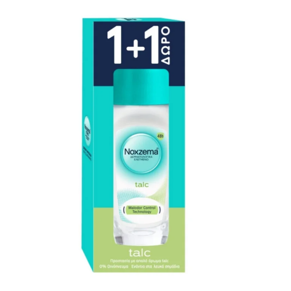 Noxzema Talc Roll-On 50ml 1+1