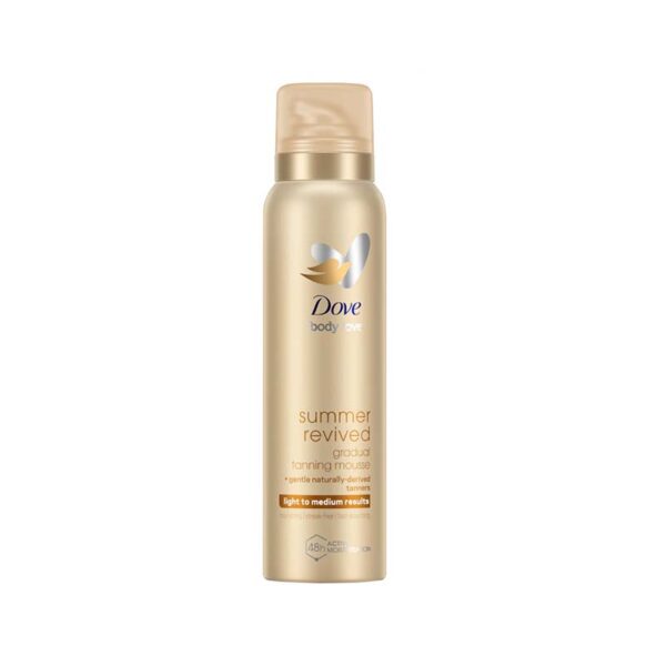 Dove Summer Revived Light to Medium Gradual Self Tan Body Mousse 150ml