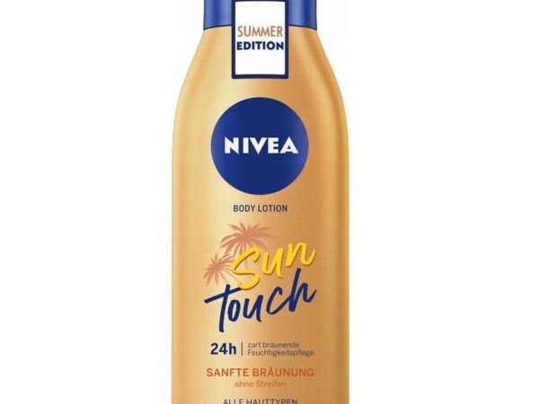 Nivea Sun Touch Fair to Medium skin tones Body Lotion Gentle Tanning 400ml