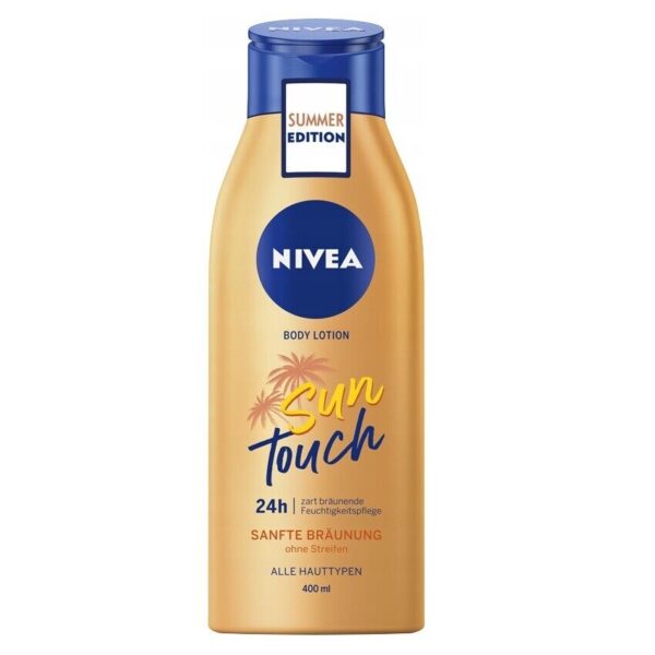 Nivea Sun Touch Fair to Medium skin tones Body Lotion Gentle Tanning 400ml
