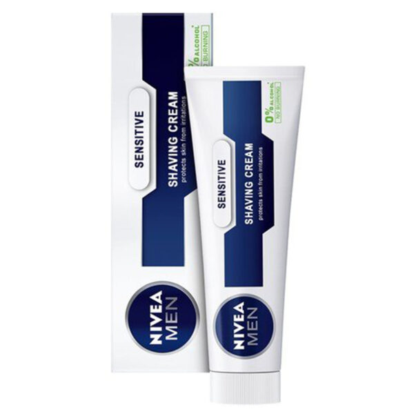 Nivea Men Sensitive Shaving Cream Ανδρική Κρέμα Ξυρίσματος, 100ml
