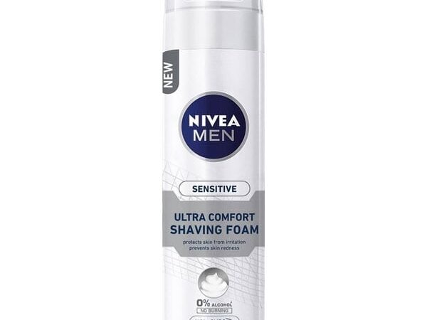 Nivea Men Ultra Comfort Sensitive Foam Αφρός Ξυρίσματος 200ml