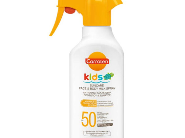 Carroten Kids Face & Body Αντηλιακό Γαλάκτωμα σε Σπρέι SPF50 300ml