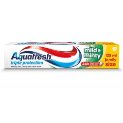 Aquafresh Triple Protection Mild & Minty Οδοντόκρεμα για Λεύκανση 125ml