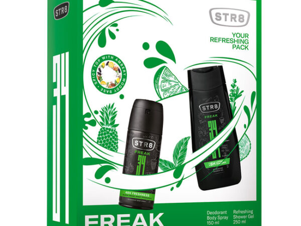 STR8 Freak Deodorant 150ml + Shower Gel 250ml