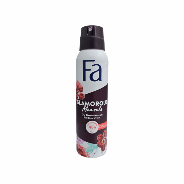 Fa Glamorous Moments Black Orchid Γυναικείο Αποσμητικό Spray 48h Χωρίς Αλουμίνιο 150ml