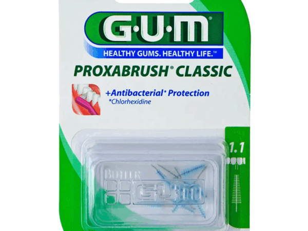 Gum Proxabrush 1.1mm interdental brush refills x8