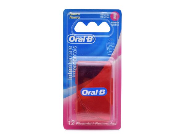 Oral-B Ανταλλακτικά Μεσοδόντια Βουρτσάκια 12τμχ + Κόκκινη Θήκη