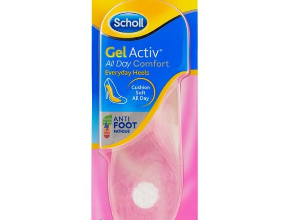 Scholl Gel Activ Everyday Heels Πάτοι για Τακούνια