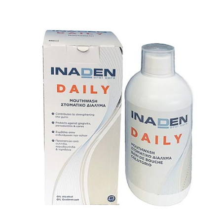 Inaden Daily Στοματικό Διάλυμα για Προστασία Ούλων Κατά της Πλάκας 500ml