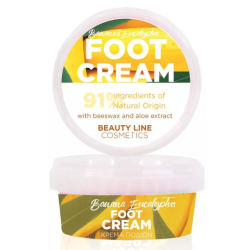 Beauty Line Banana & Eucalyptus Ενυδατική Κρέμα Ποδιών 50ml