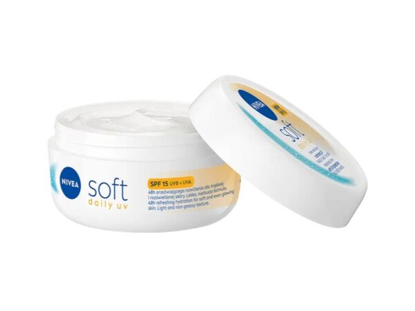 Nivea Soft Daily UV Face & Body Cream SPF15 100ml